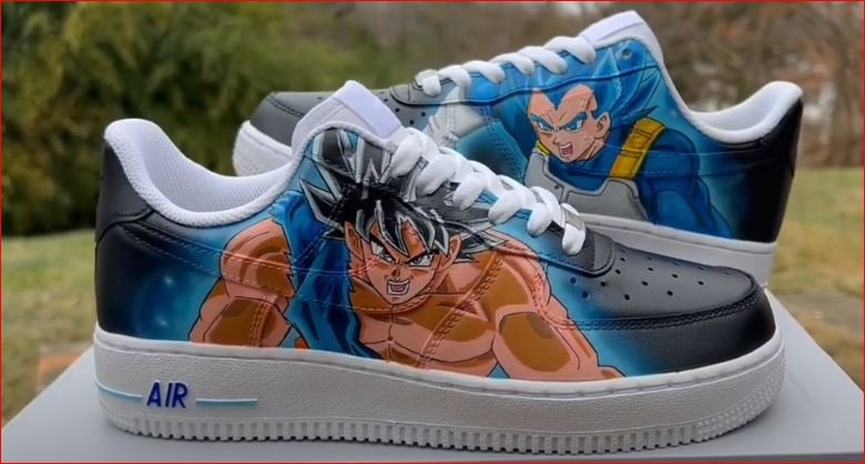 Goku DBZ shoes
